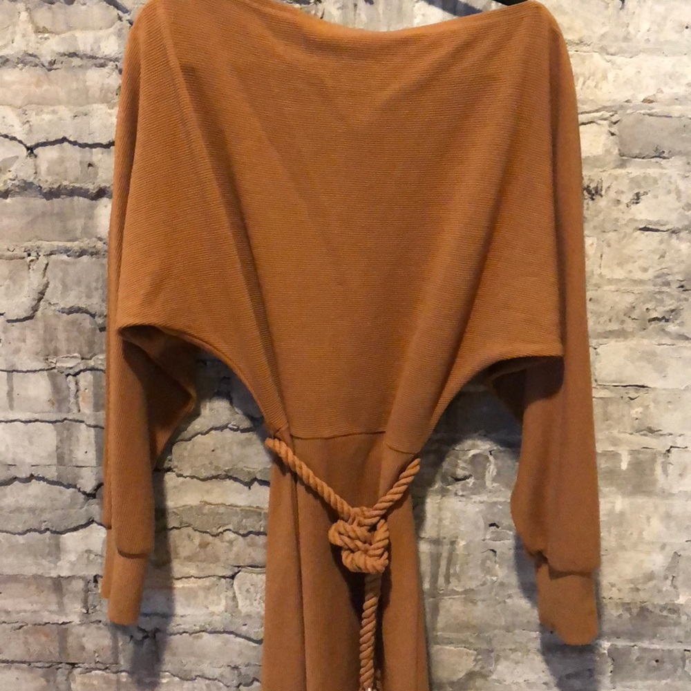 COPY - Burnt orange sweater dress